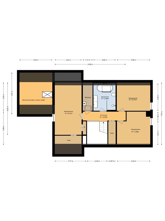 mediumsize floorplan